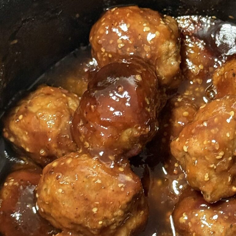 Sweet BBQ Meatballs