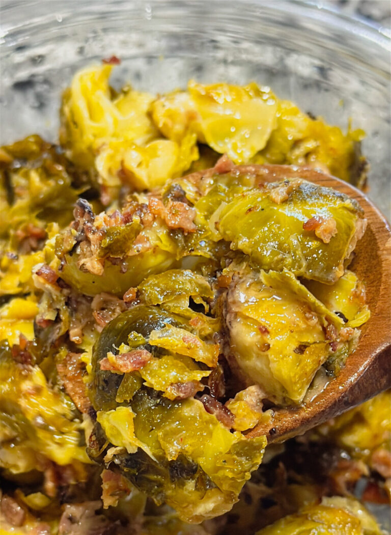 Zesty Bacon Brussels Sprouts