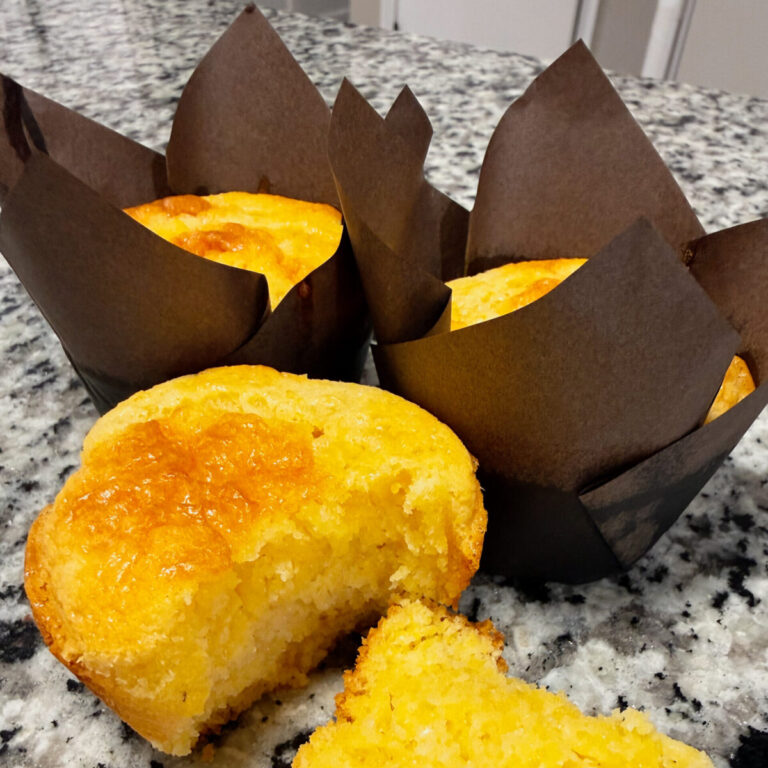 Moist Jiffy Cornbread Muffins