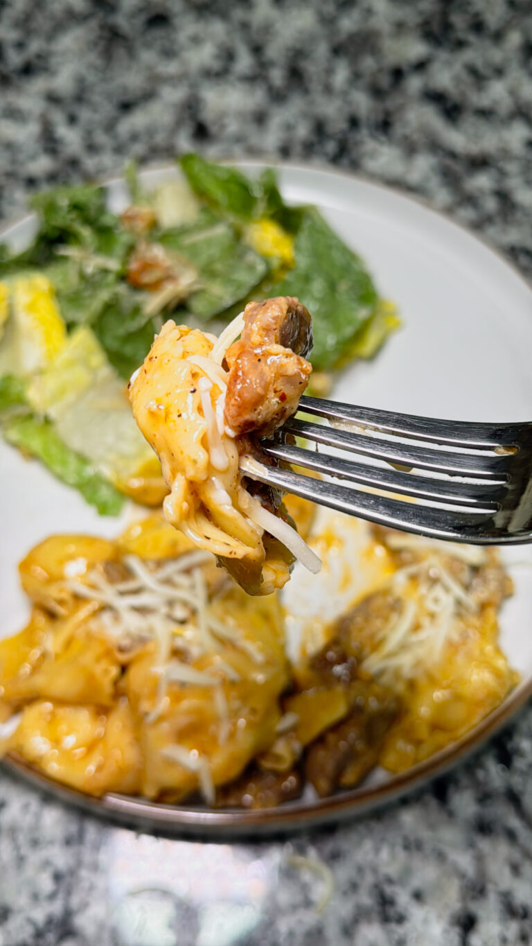 Cowboy Butter Steak + Tortellini