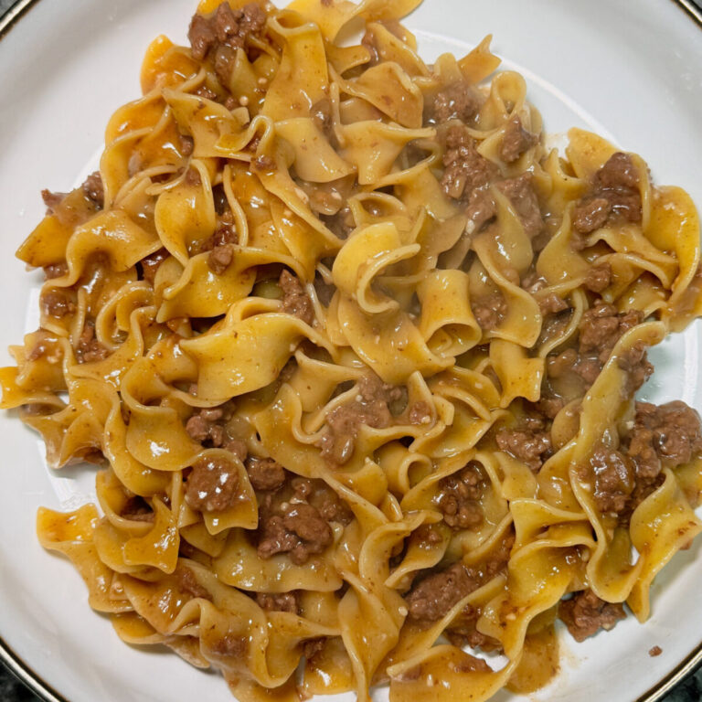 Crockpot Beef Stroganoff