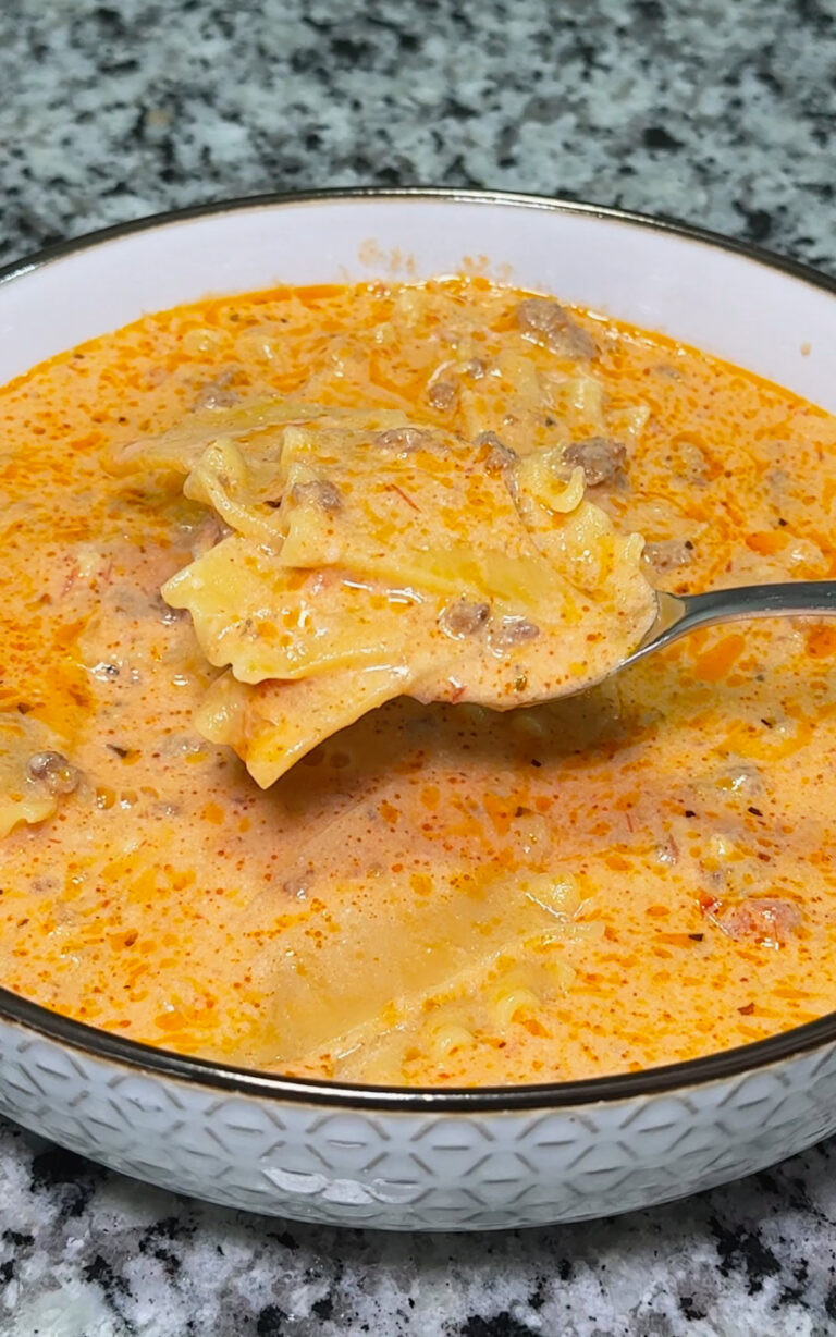Crockpot Lasagna Soup