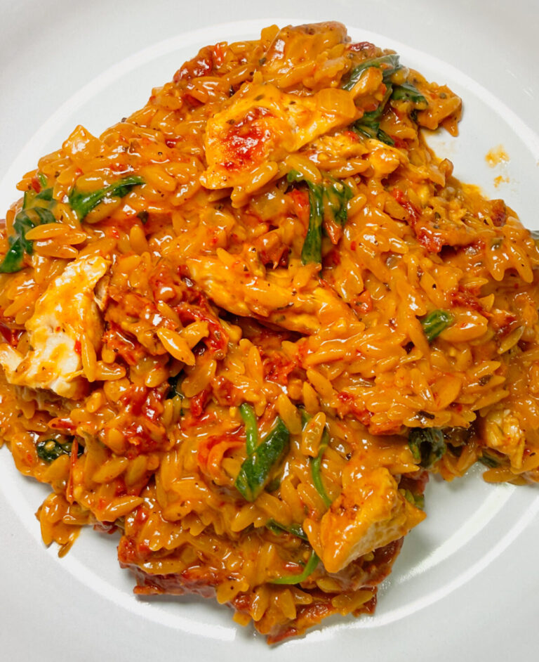 Marry Me Chicken Orzo