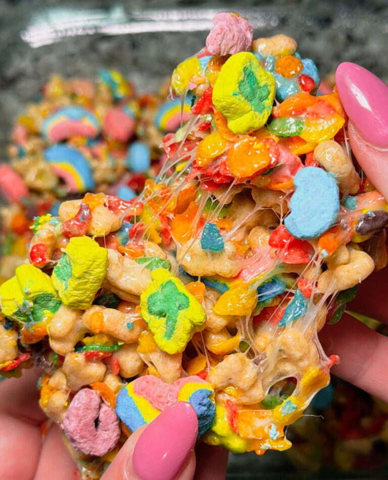 Rainbow Rice Krispie Treats